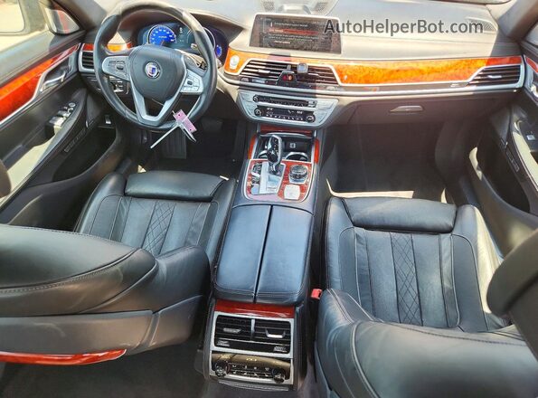 WBA7F2C58HG543757 2017 BMW ALPINA Угольный Вид панели приборов