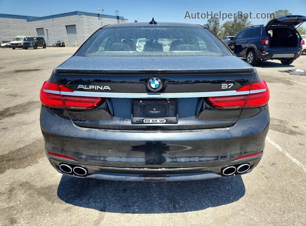 WBA7F2C58HG543757 2017 BMW ALPINA Угольный Вид сзади