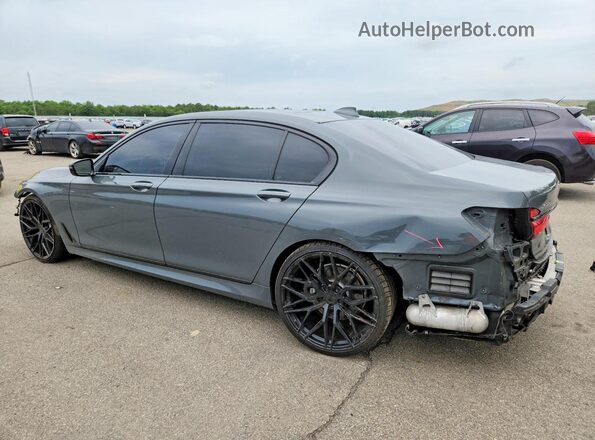 WBA7F2C58JB238911 2018 BMW 7 SERIES Серый Задняя левая четверть