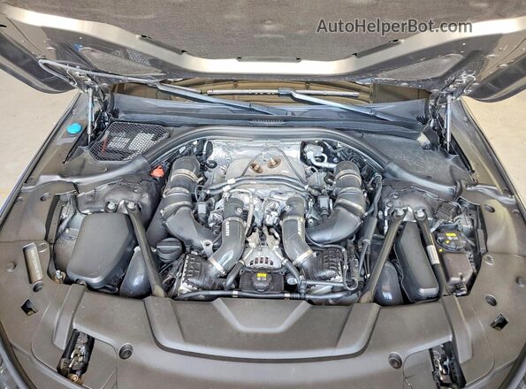 WBA7F2C59GG416790 2016 BMW 7 SERIES Черный Вид задней части салона