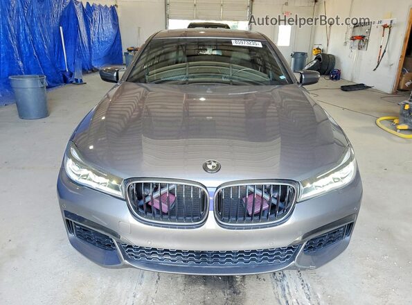 WBA7F2C59GG416790 2016 BMW 7 SERIES Черный Вид спереди