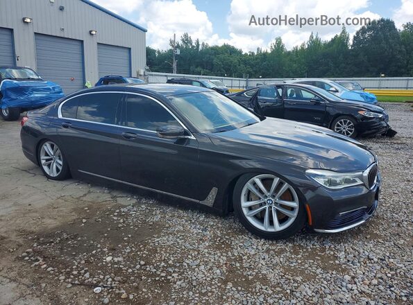 WBA7F2C59GG420175 2016 BMW 7 SERIES Gray Front right