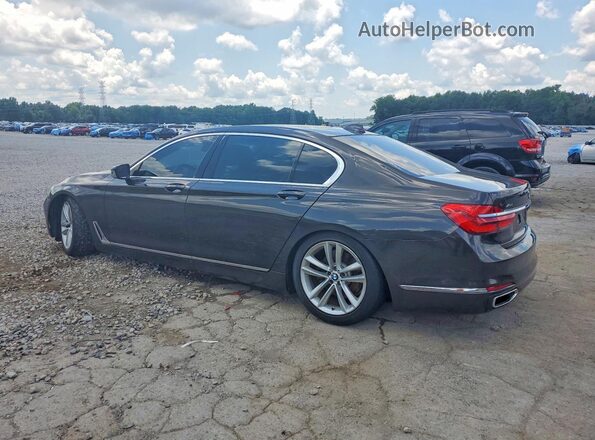 WBA7F2C59GG420175 2016 BMW 7 SERIES Gray Rear left