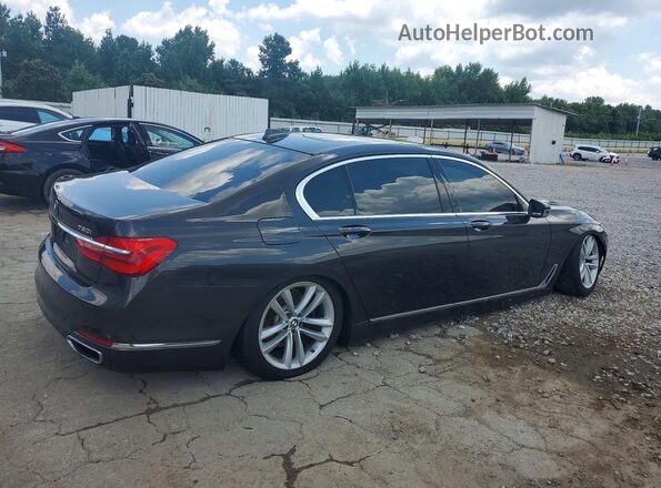 WBA7F2C59GG420175 2016 BMW 7 SERIES Gray Rear right