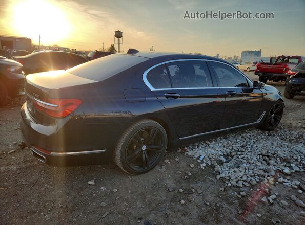 WBA7F2C5XGG417172 2016 BMW 7 SERIES Blue უკანა მარჯვენა
