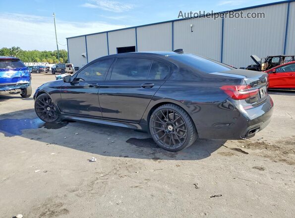 WBA7F2C5XGG420864 2016 BMW 7 SERIES Black Tył lewy