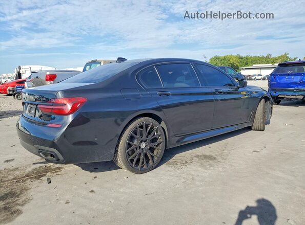 WBA7F2C5XGG420864 2016 BMW 7 SERIES Black Tył prawy
