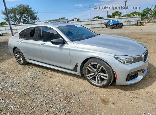 WBA7J2C38HG497859 2017 BMW 7 SERIES Silver Передня права чверть