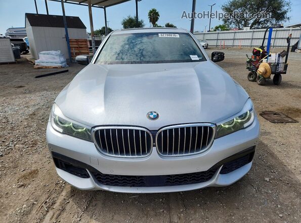 WBA7J2C38HG497859 2017 BMW 7 SERIES Silver Вид спереду