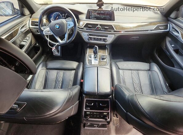 WBA7J2C38HG497859 2017 BMW 7 SERIES Silver Вид панелі приладів