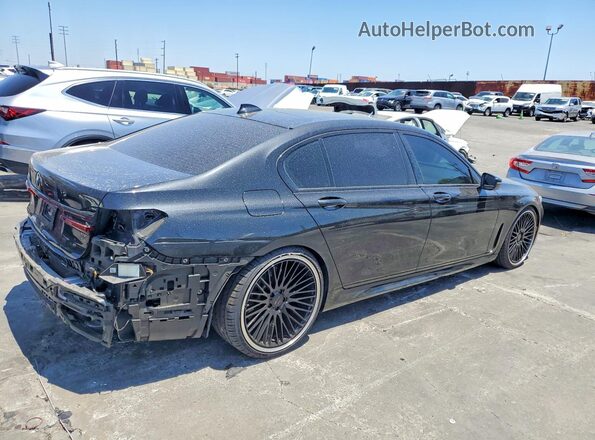 WBA7T2C01NCJ61120 2022 BMW 7 SERIES Black Задня права чверть