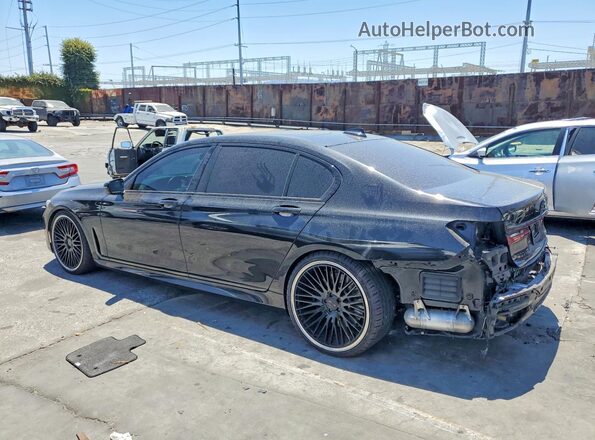 WBA7T2C01NCJ61120 2022 BMW 7 SERIES Black Задня ліва чверть