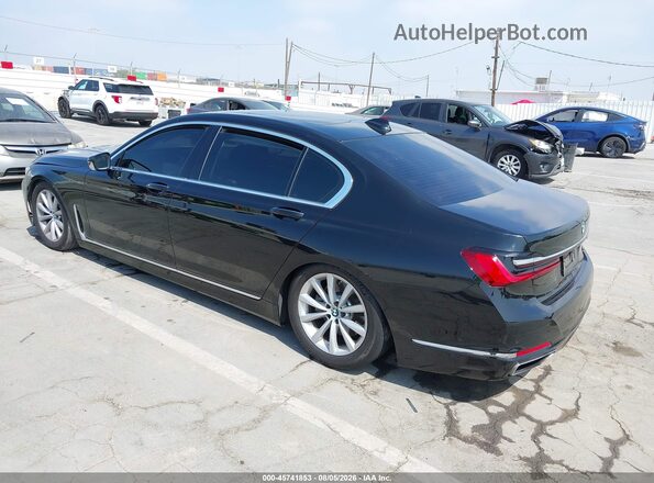 WBA7T2C02LGL17123 2020 BMW 7 SERIES Черный Задняя левая четверть