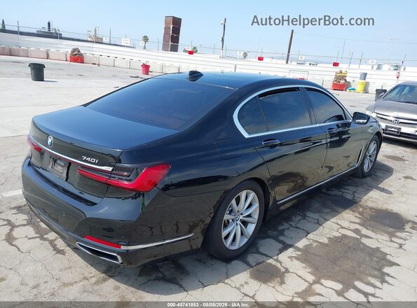 WBA7T2C02LGL17123 2020 BMW 7 SERIES Черный Задняя правая четверть