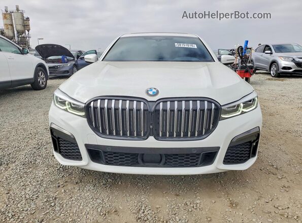 WBA7T2C07MCE61486 2021 BMW 7 SERIES White Widok z przodu