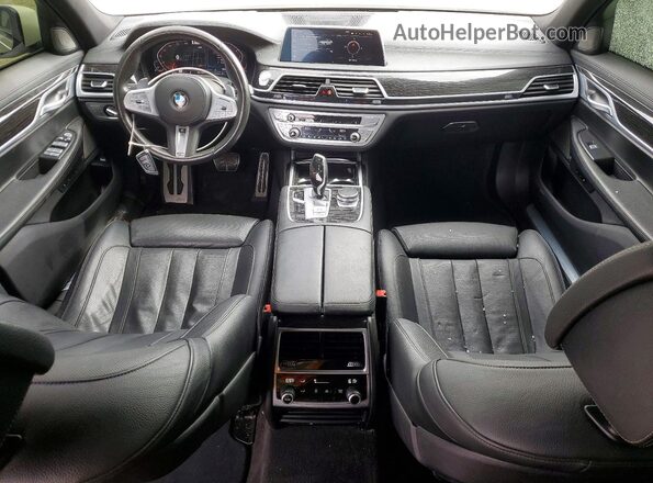WBA7T2C07MCE61486 2021 BMW 7 SERIES White Widok deski rozdzielczej