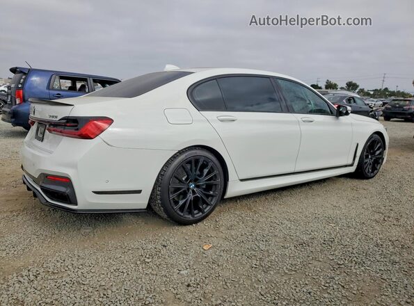 WBA7T2C07MCE61486 2021 BMW 7 SERIES White Tył prawy
