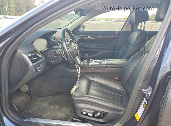 WBA7T2C08LGL18051 2020 BMW 7 SERIES Charcoal Vista interior delantera