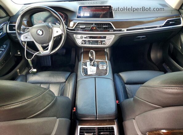 WBA7T2C08LGL18051 2020 BMW 7 SERIES Charcoal Vista del salpicadero
