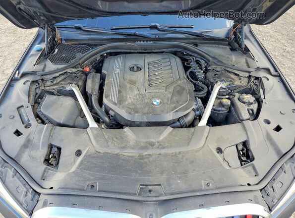 WBA7T2C08LGL18051 2020 BMW 7 SERIES Charcoal Vista interior trasera