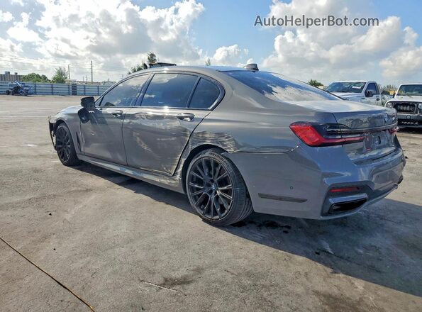 WBA7T2C08NCJ42872 2022 BMW 7 SERIES Серый Задняя левая четверть