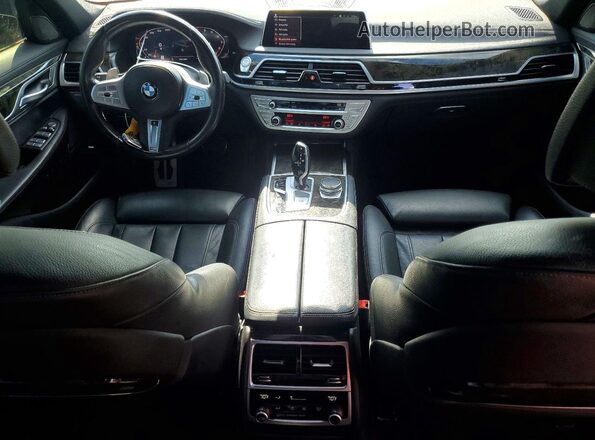 WBA7T2C08NCJ42872 2022 BMW 7 SERIES Серый Вид панели приборов