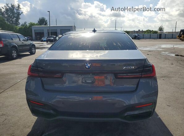 WBA7T2C08NCJ42872 2022 BMW 7 SERIES Серый Вид сзади