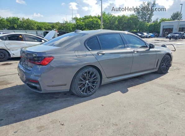 WBA7T2C08NCJ42872 2022 BMW 7 SERIES Серый Задняя правая четверть