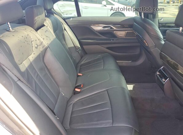 WBA7T2C08NCJ42872 2022 BMW 7 SERIES Серый Вид задних сидений