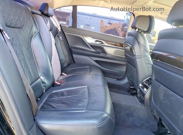 WBA7T2C09LCD20028 2020 BMW 7 SERIES Black Vista de los asientos traseros