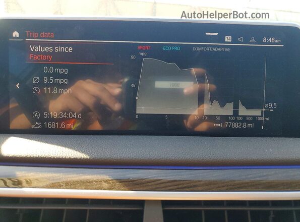 WBA7T2C09LCD20028 2020 BMW 7 SERIES Black Vista del cuadro de instrumentos