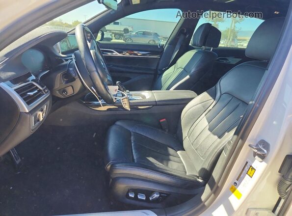 WBA7T2C0XNCJ48253 2022 BMW 7 SERIES White Vista interior delantera