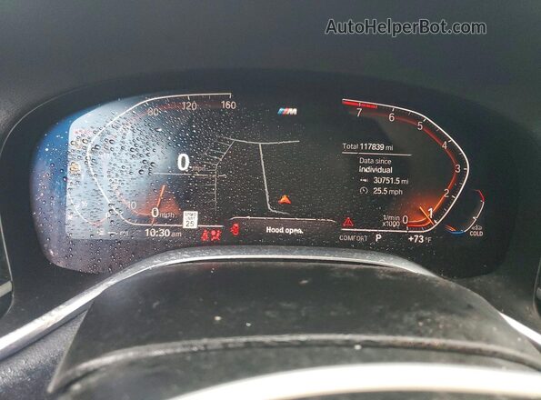WBA7T4C01LCE00841 2020 BMW 7 SERIES Black Vista del cuadro de instrumentos