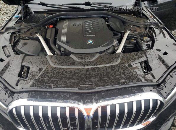 WBA7T4C01LCE00841 2020 BMW 7 SERIES Black Vista interior trasera
