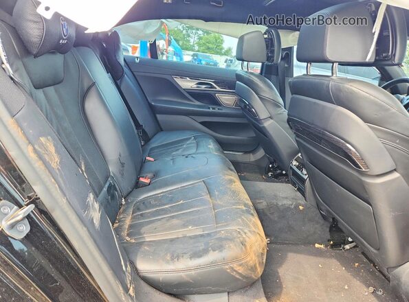 WBA7T4C0XLGG62785 2020 BMW 7 SERIES Черный Вид задних сидений