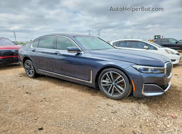 WBA7U2C02LGM26985 2020 BMW 7 SERIES Gray Delantero derecho