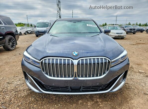 WBA7U2C02LGM26985 2020 BMW 7 SERIES Gray Vista frontal