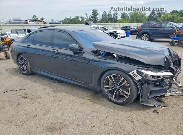 WBA7U2C02NCJ34070 2022 BMW 7 SERIES Black Przód prawy