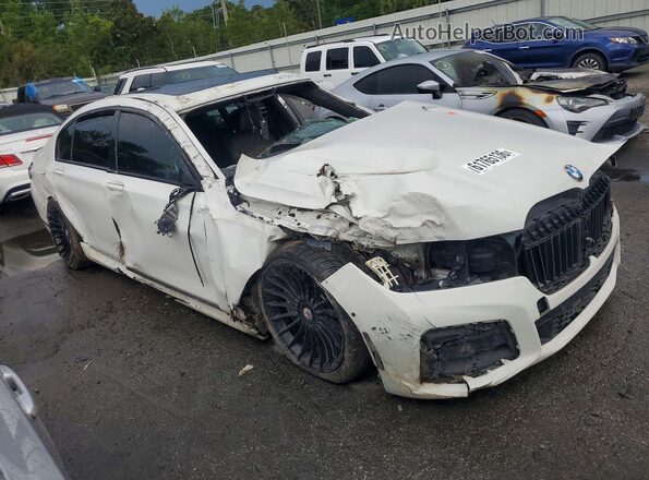 WBA7U2C04NCH44975 2022 BMW 7 SERIES White Передня права чверть