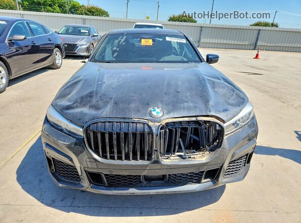 WBA7U2C09NCK79994 2022 BMW 7 SERIES Black Widok z przodu