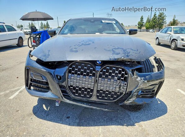 WBA83AP01NCK03374 2022 BMW M4 Black Вид спереду