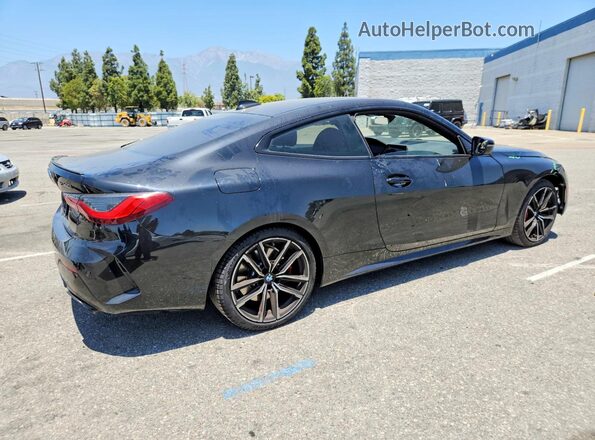 WBA83AP01NCK03374 2022 BMW M4 Black Задня права чверть