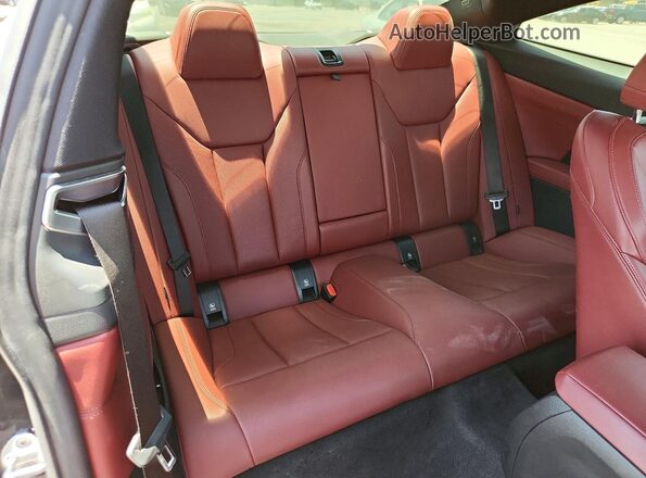 WBA83AP01NCK03374 2022 BMW M4 Black Вид задніх сидінь