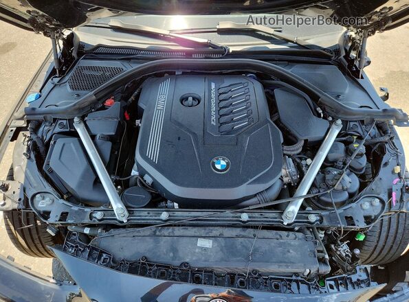 WBA83AP01NCK03374 2022 BMW M4 Black Вид задньої частини салону