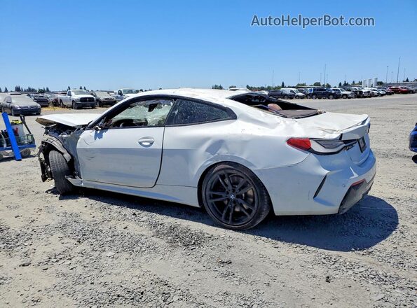 WBA83AP01NCL00591 2022 BMW M4 White Հետևի ձախ
