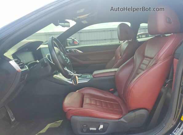 WBA83AP04NCJ47284 2022 BMW M4 Black Սալոնի դիմացի տեսք