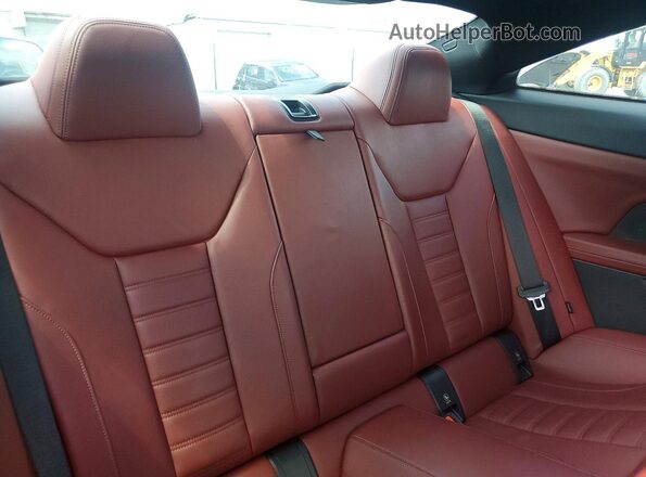 WBA83AP04NCJ47284 2022 BMW M4 Black Հետևի նստատեղերի տեսք