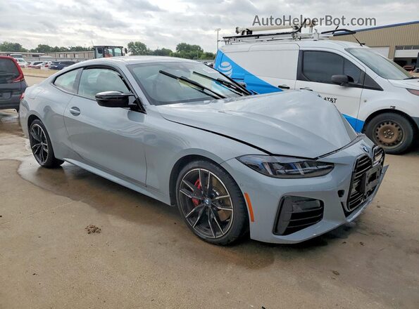 WBA83DA03TCX71777 2026 BMW M4 Gray Передня права чверть