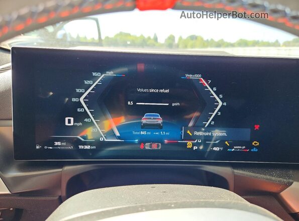 WBA83DA03VCY25498 2027 BMW M4 Gray Vista del cuadro de instrumentos