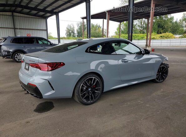 WBA83DA03VCY25498 2027 BMW M4 Gray Trasero derecho